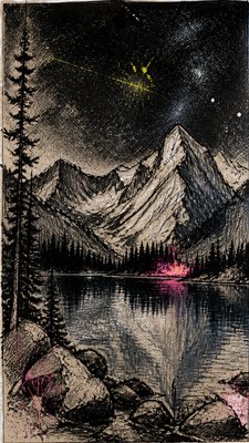 Indie/Alternative Comic Art phone wallpaper example