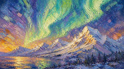 Impressionist Still Life Art Style banner example