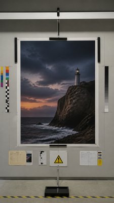 Institutional Critique Conceptual Art Style poster example