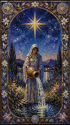 Impressionist Still Life Art Style tarot card example
