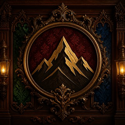 Victorian Furniture Art logo concept example
