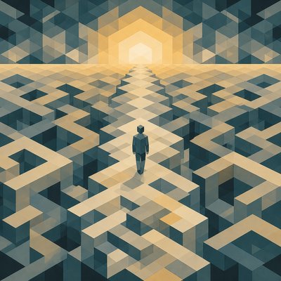 Isometric Geometric Art album cover example