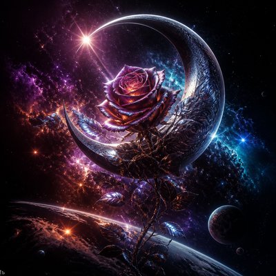 Space Opera Sci-Fi Art tattoo design example