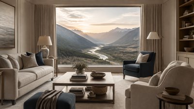 Transitional Interior Design desktop wallpaper example