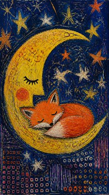 Art Brut Style baby announcement example