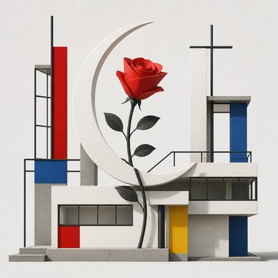 Bauhaus Architecture tattoo design example