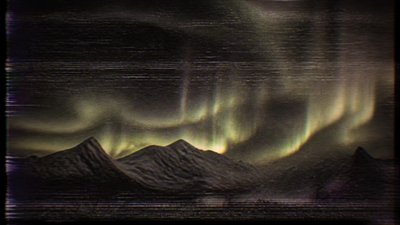 Analog Horror Aesthetic banner example