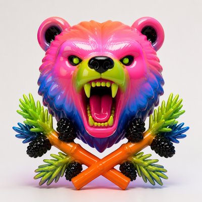 Japanese Toy Art (Sofubi) t-shirt design example