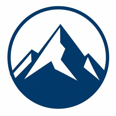 Duotone Icon Design logo concept