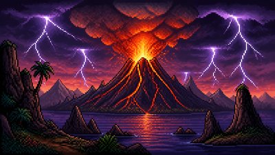 16-Bit Pixel Art Style YouTube thumbnail example