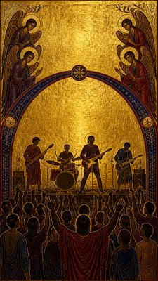 Byzantine Art Style flyer example