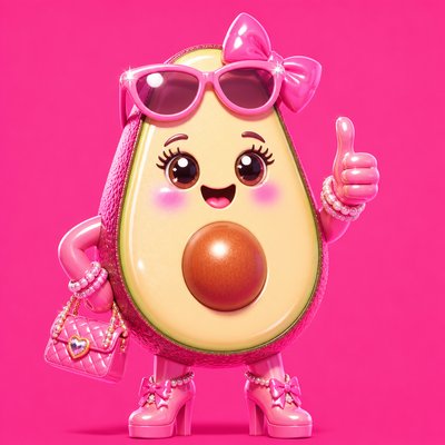 Barbiecore Aesthetic sticker example