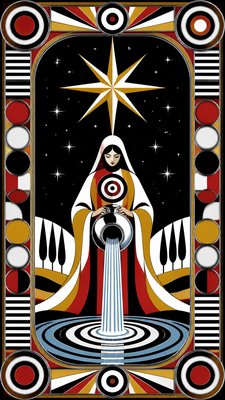 Mod Aesthetic tarot card example