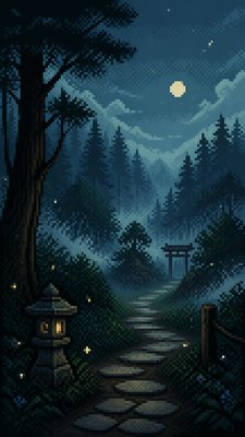 Pixel Digital Art Style book cover example