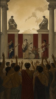 Neoclassicism Art Style flyer example