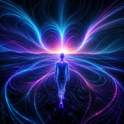 Magnetic Field Visualization album cover example