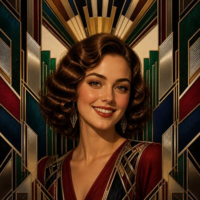 Art Deco Architecture Art profile picture example