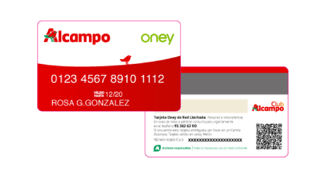 Tarjeta alcampo