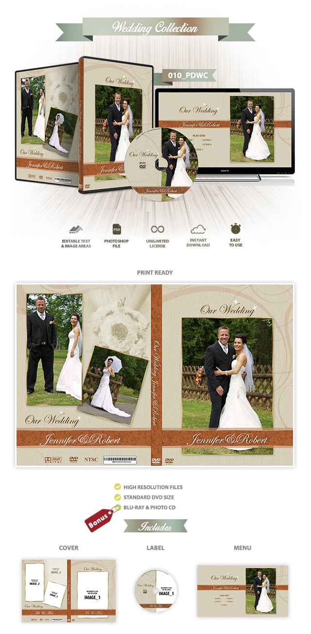 Wedding DVD Cover 10