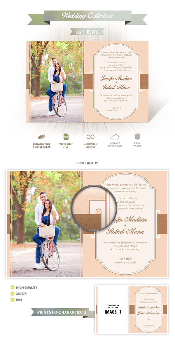 Wedding Invitation Design | 021_IDWC