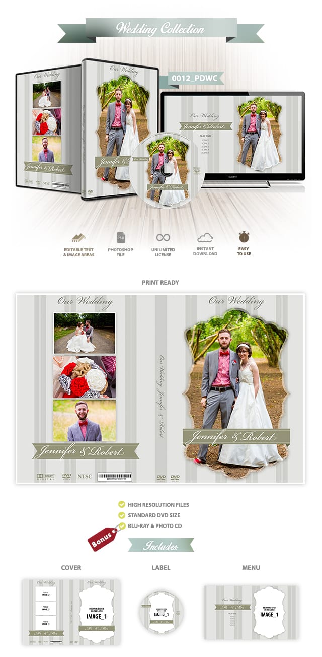 Wedding DVD Cover 12