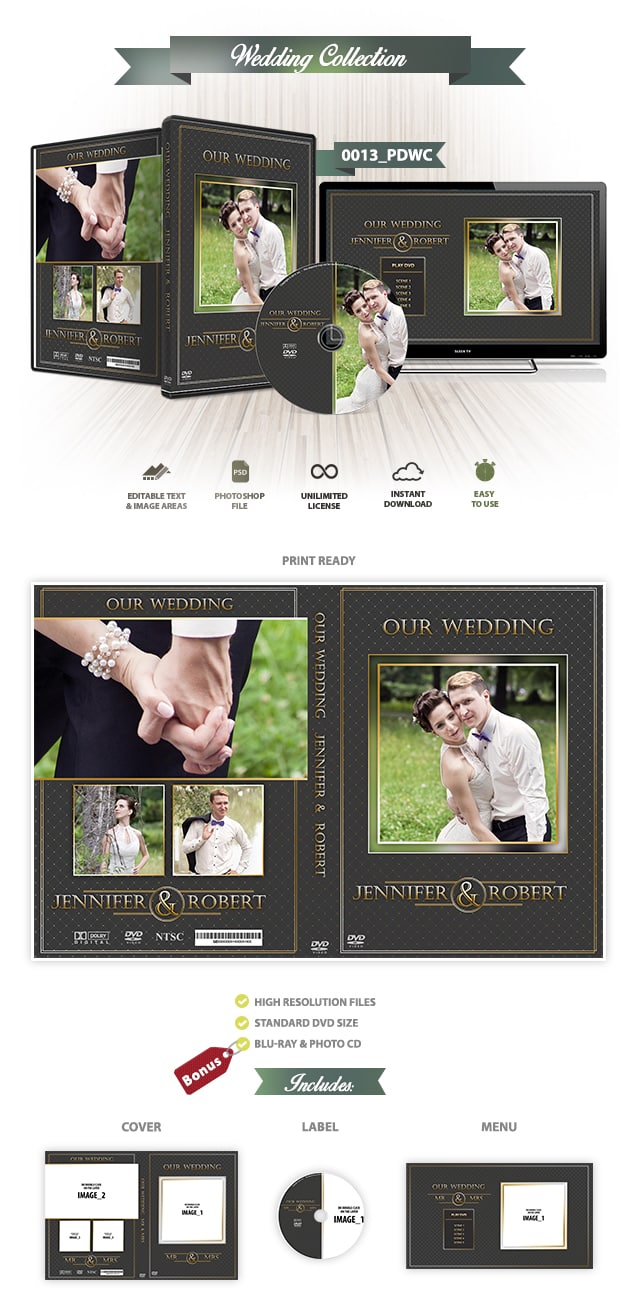 Wedding DVD Cover 13