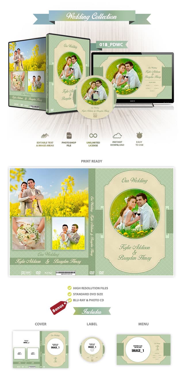 Wedding DVD Cover 18