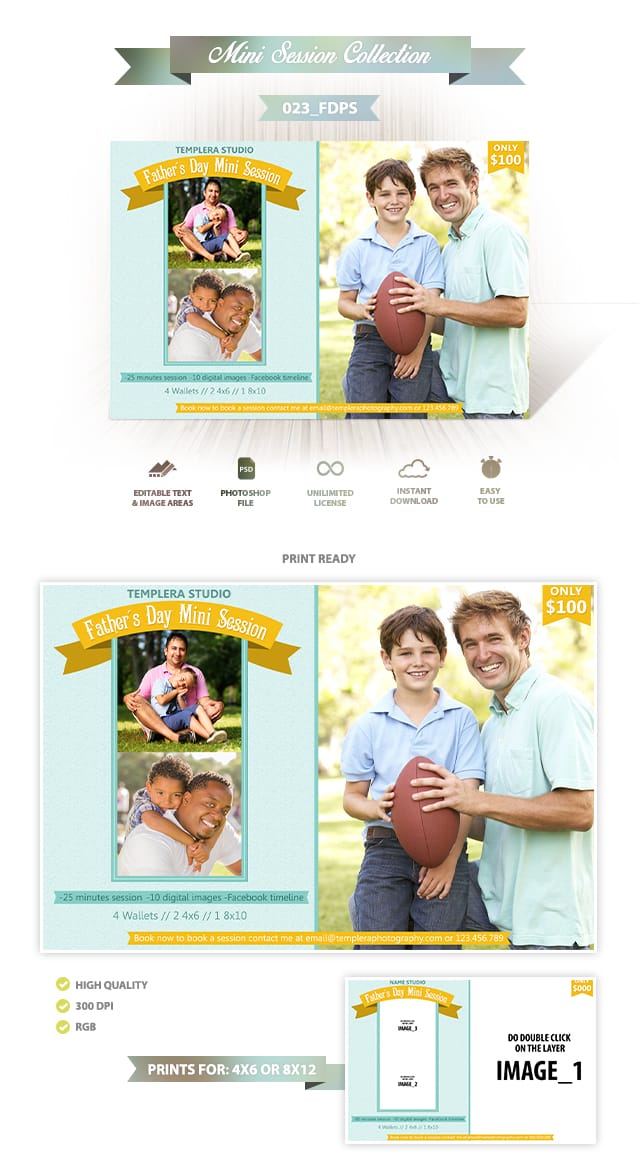 Father's day Mini Session Template 023 