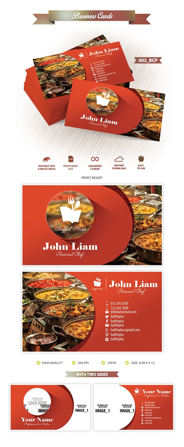 Business Card Template 002