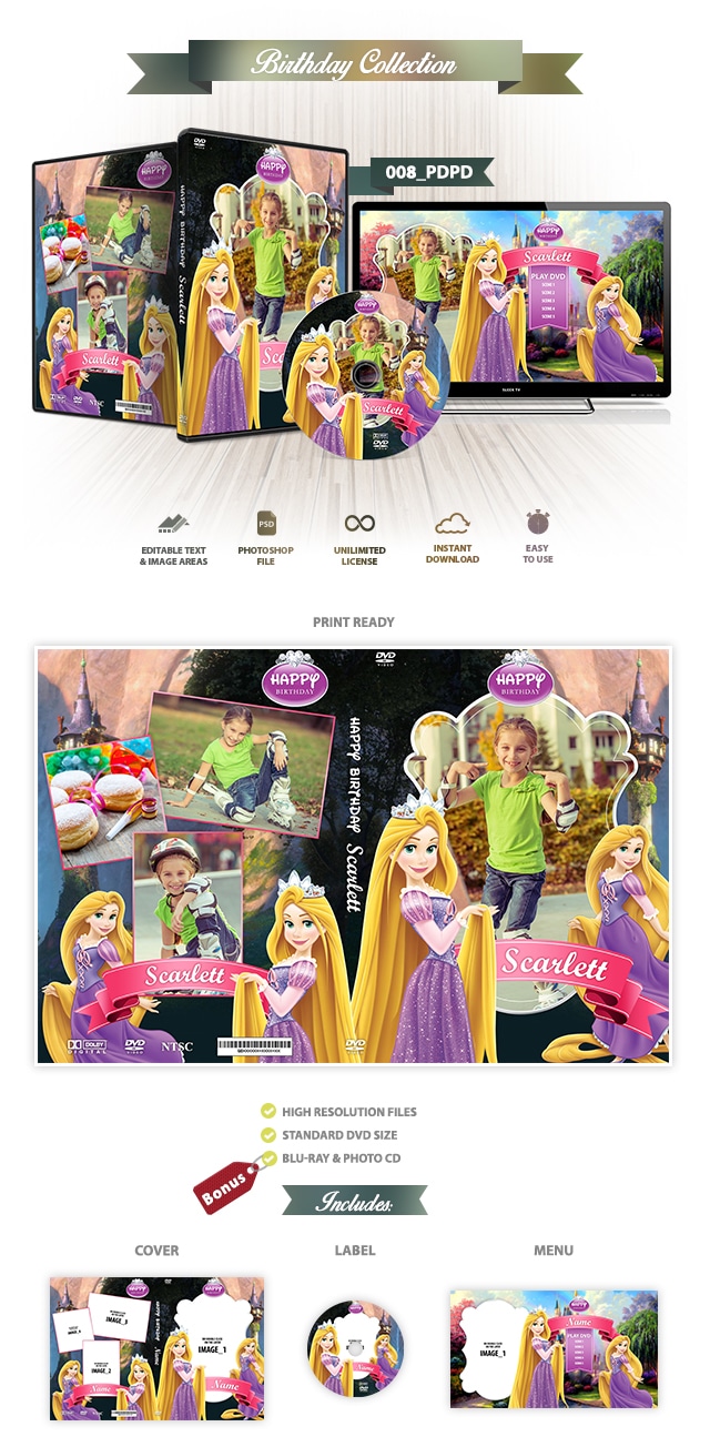 Disney Princess DVD Cover 008