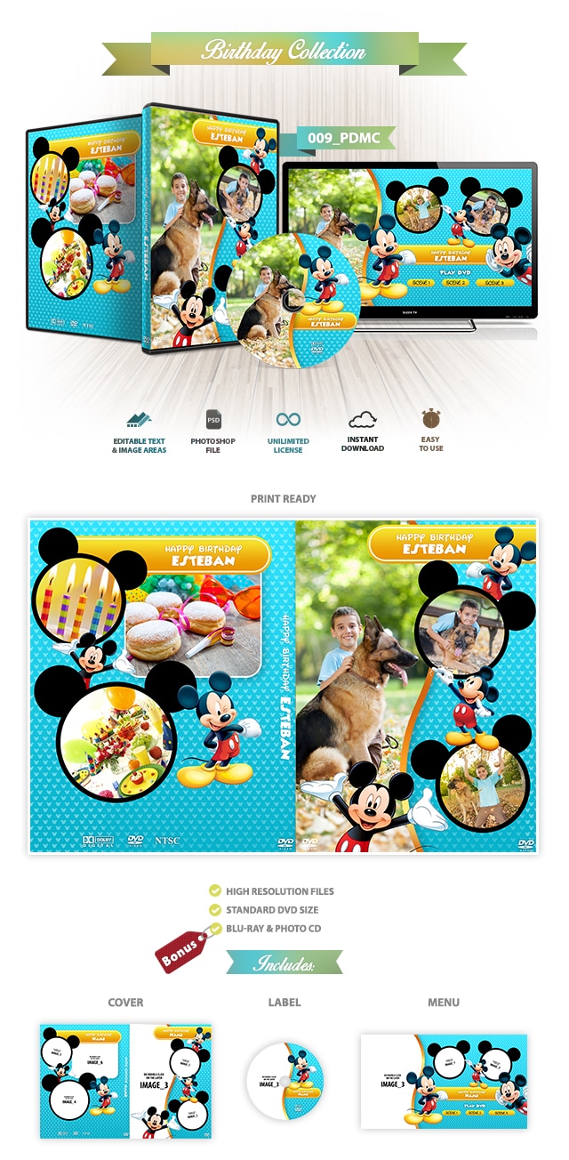 Mickey Mouse DVD Cover 009