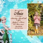 Frozen Invitation Design 012