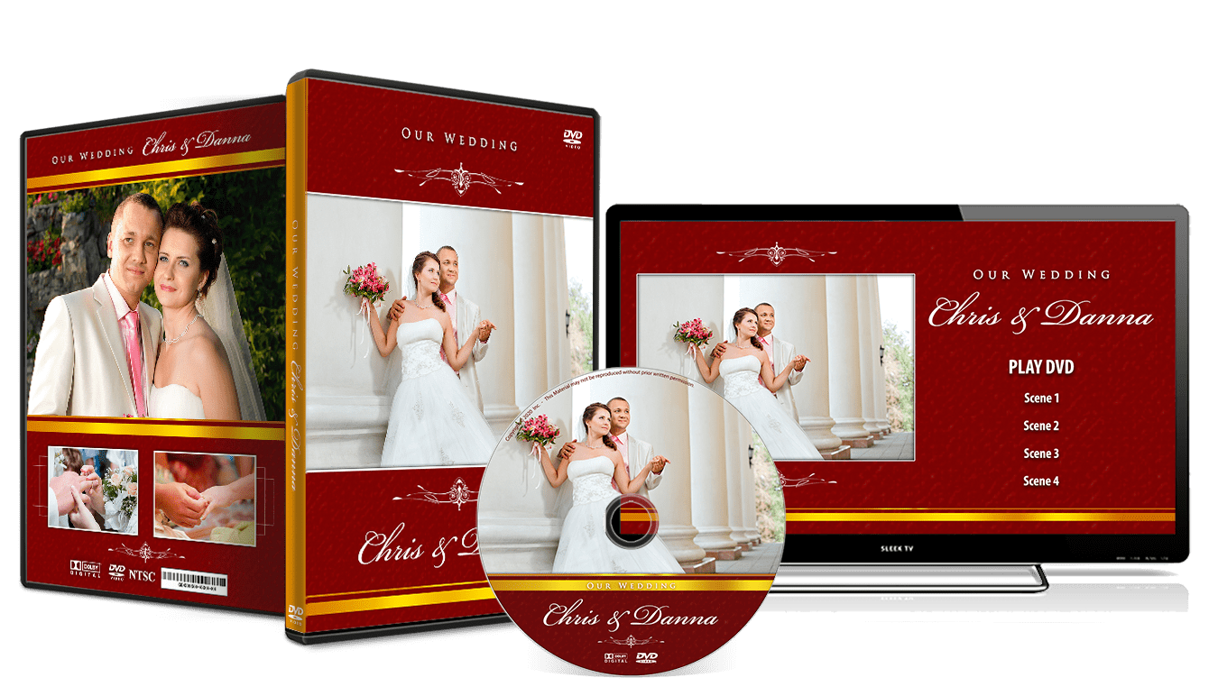 Wedding DVD Cover 075 Templera