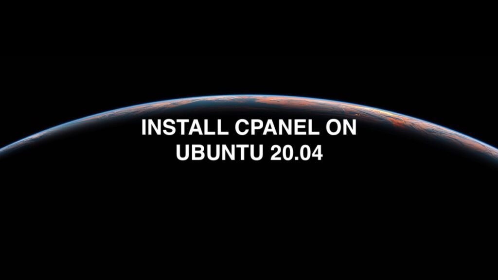 Install cPanel on Ubuntu