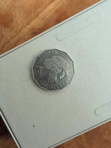 50 Cents - Elizabeth II (4th Portrait; Outback Design)