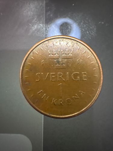 Swedish 1 Krona (Carl XVI Gustaf)