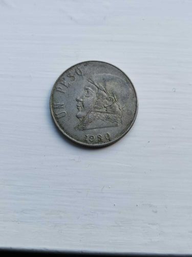 Mexico 1 Peso Morelos (Small type)