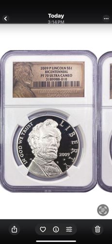 2009 P Lincoln "Professional Life" Bicentennial Cent (Proof)