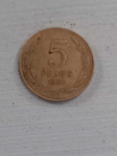 Chile 5 Pesos 1985