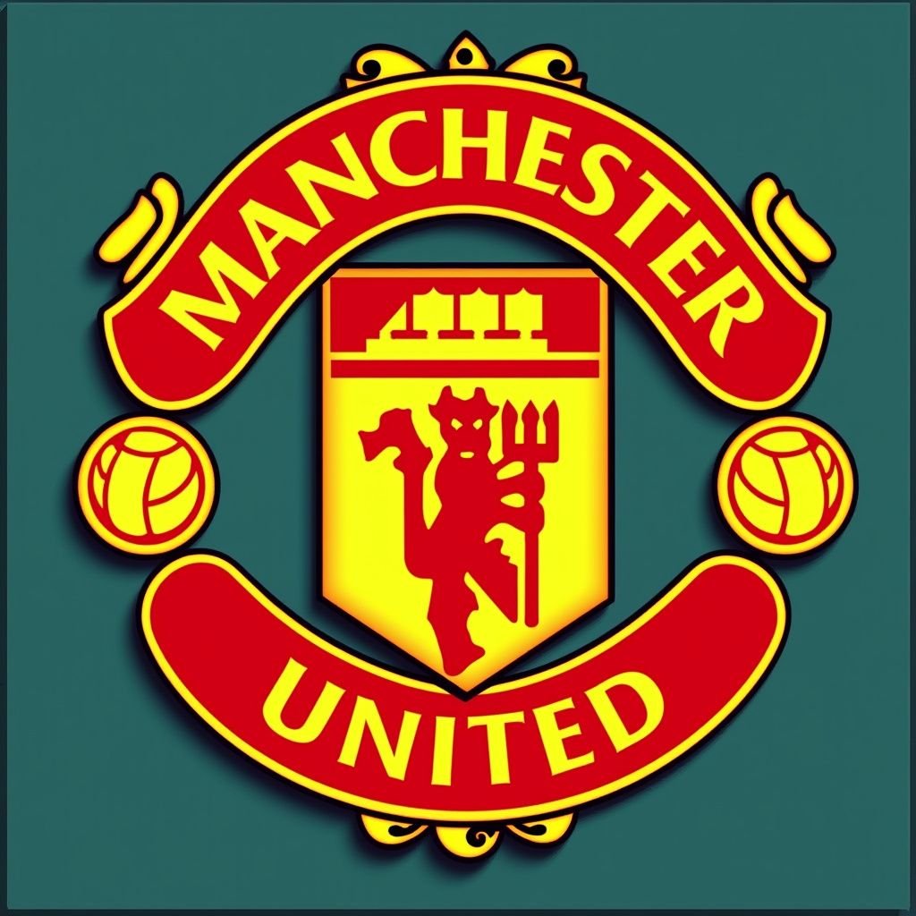 Manchester United Softball Shield Design Generator