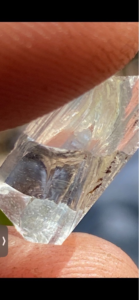 Natural Rough Crystal (Potential Macle or Elongated) - Uncut / Rough Crystal