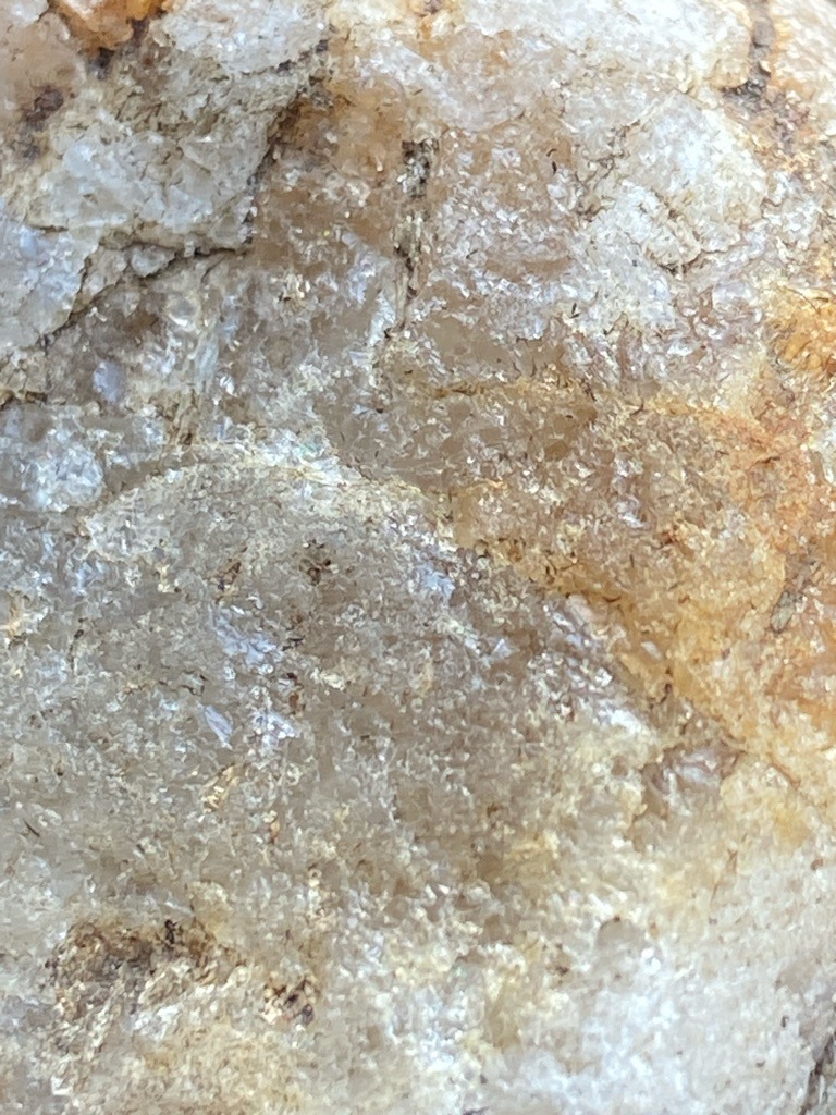 Not a diamond; this image displays rough mineral aggregate, likely quartzite, quartz matrix, or weathered sandstone rather than a crystalline diamond rough or cut gemstone. - Irregular raw matrix / aggregate (Not applicable for standard faceted gemstone shapes)