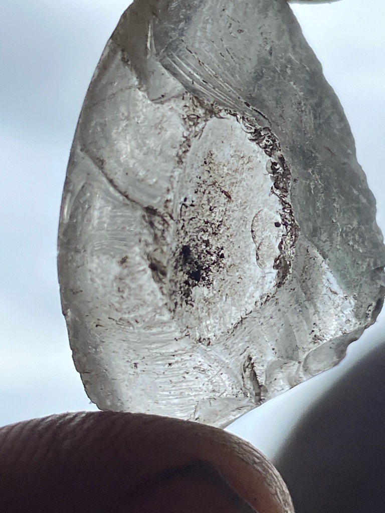 Rough Natural Diamond - Rough Crystal / Uncut Pear-like Octahedral Fragment