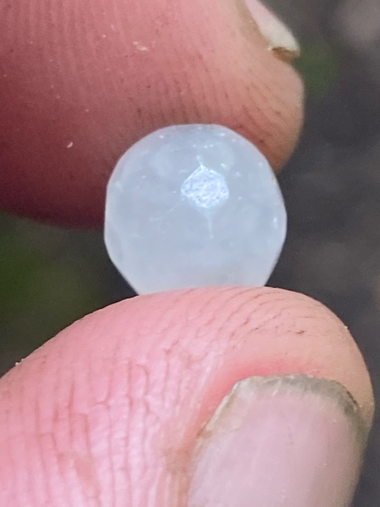 Rough Natural Diamond (Uncut Crystal) - Rounded Octahedron / Dodecahedron with natural crystal faces