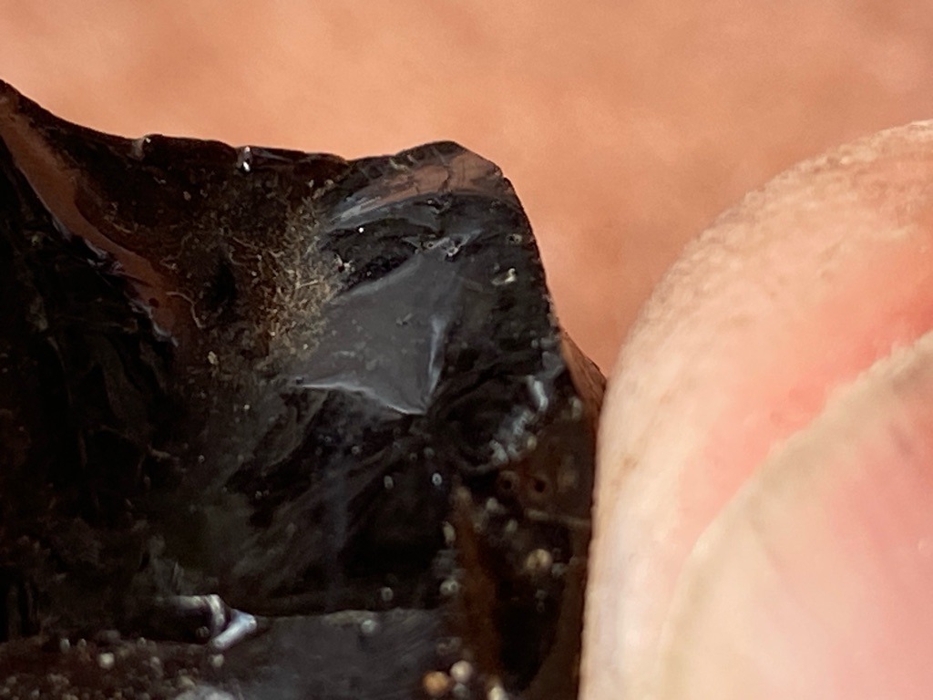 Industrial Diamond / Rough Carbonado or Synthetic Carbon - Rough / Uncut irregular fragment