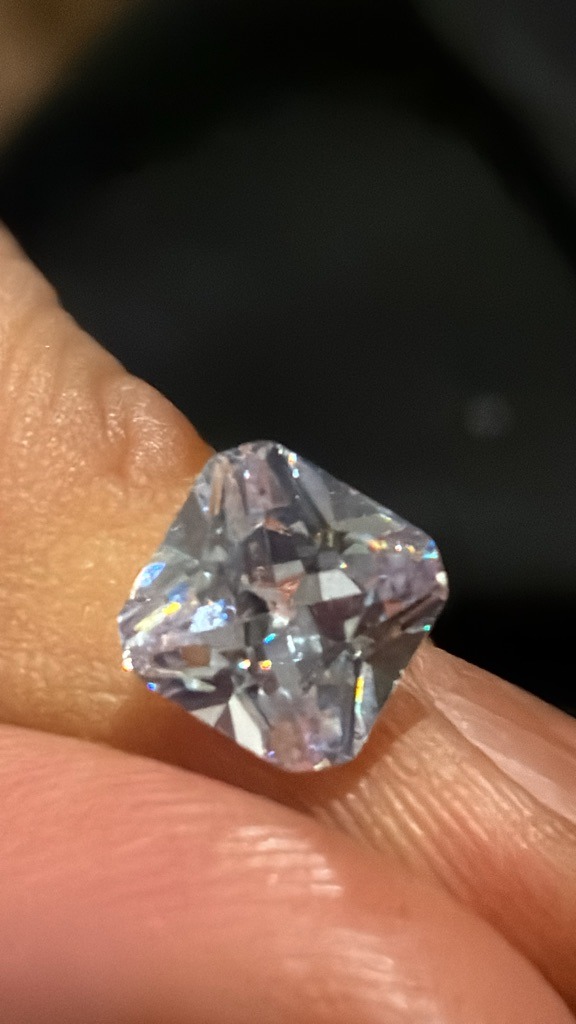 Simulant (Cubic Zirconia/Moissanite) - Princess / Radiant Hybrid Cut