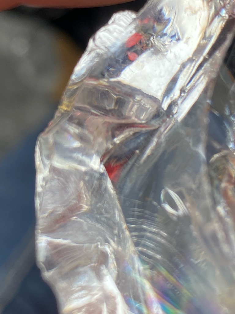 Non-Diamond / Likely Glass or Quartz - Rough / Uncut (Irregular)