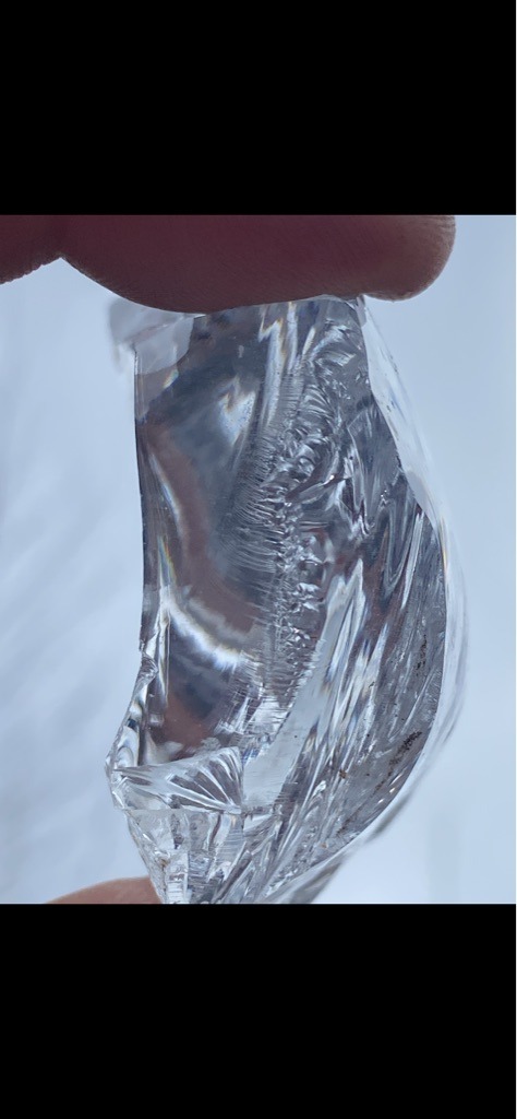 Natural Rough Diamond - Rough / Uncut (showing natural octahedral/dodecahredral features)