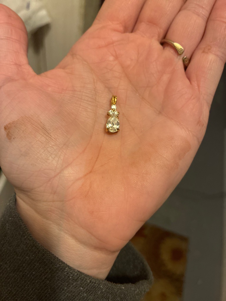 Likely Natural Diamond - Pear Shape Brilliant