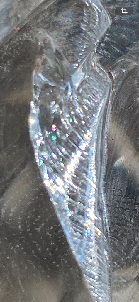Indeterminate Non-Diamond Material (Likely Rough Glass or Quartz) - Irregular / Rough Shard